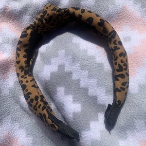 Animal print headband